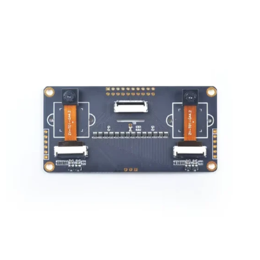 Dual GC0328 binocular camera