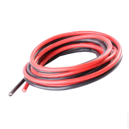 20AWG UL1007 Electrical Wire 1 Meter Black & Red PVC Wire Set Flexible & Reliable For Electronics Projects - RS3924