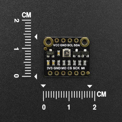 DFRobot Fermion: BME680 Breakout Board - High-Accuracy Environmental Sensor For Temperature & Humidity Sensor, Pressure, And Gas Resistance Measurement with I2C Interface