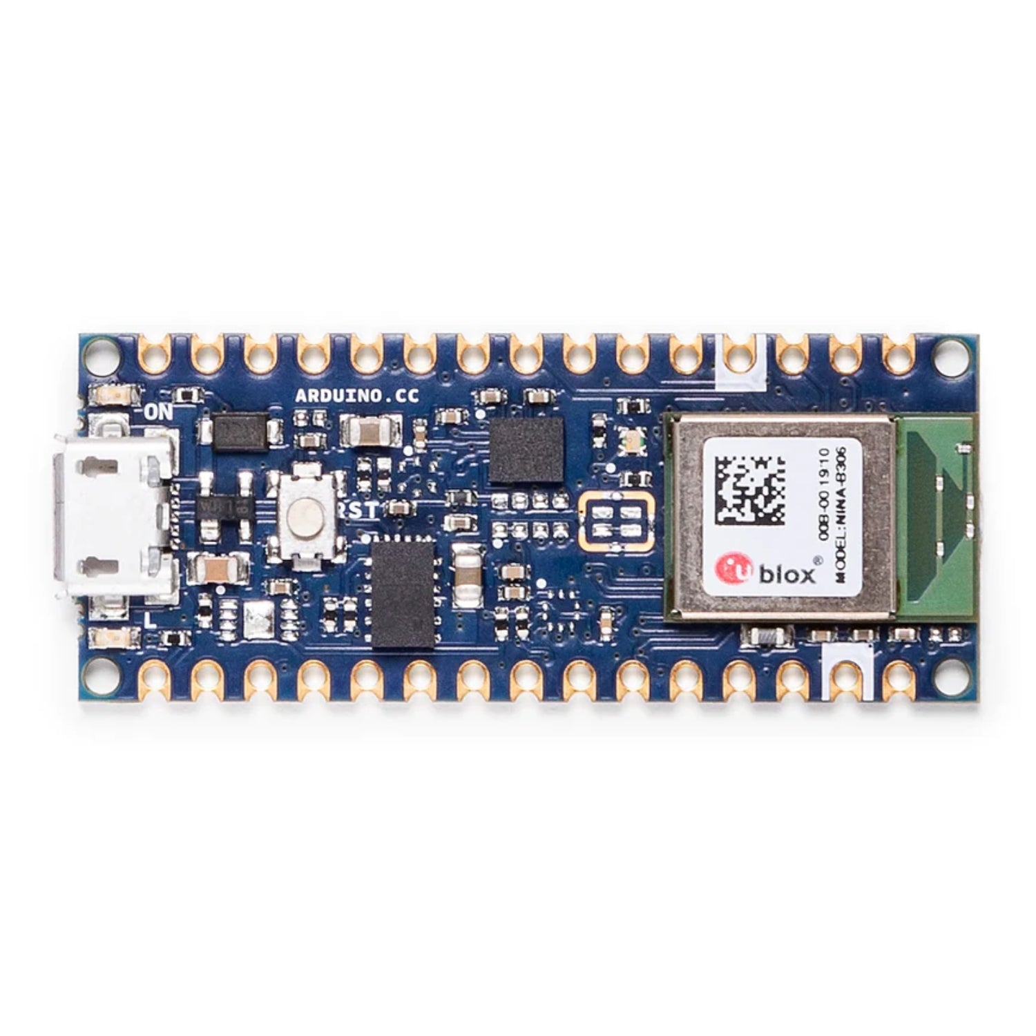 Buy Official Arduino Nano 33 BLE Rev2 IoT With Unsoldered Headers – REES52