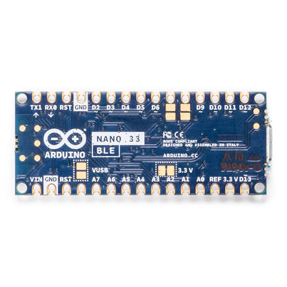 Official Arduino Nano 33 BLE Rev2 IoT Board