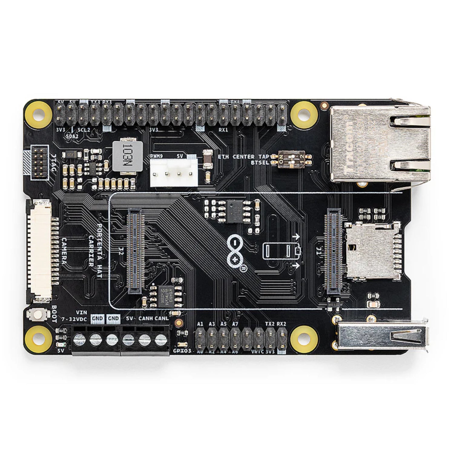 Official Arduino Portenta Hat Carrier Board