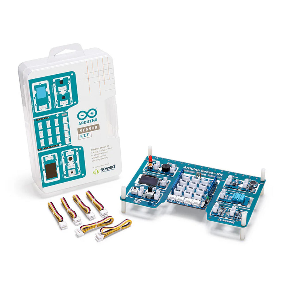 Arduino Sensor Kit Base A3 Light Code Official Arduino Sensor Kit - Base With 10 Pre-Wired Grove Modules – REES52