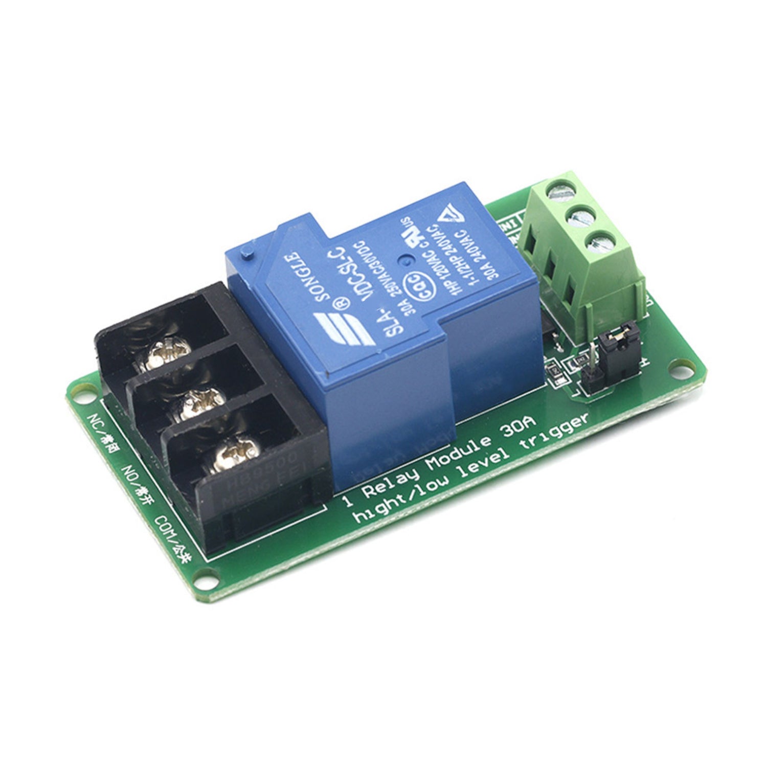 1-Channel 24V 30A Relay Module With Optocoupler For Industrial App ...