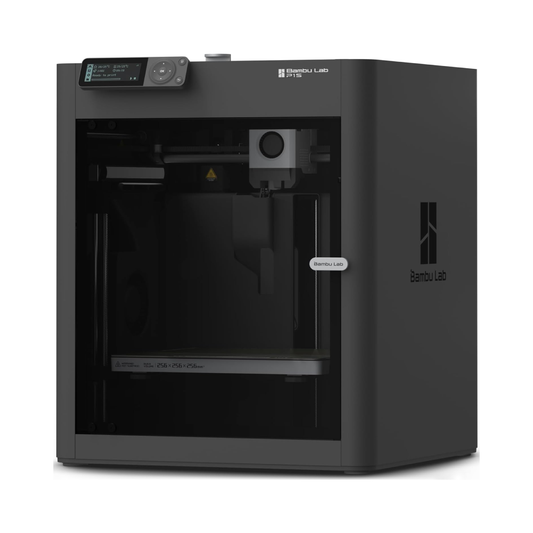 Bambu Lab P1S 3D Printer Fully Enclosed, Support Up to 16 Colors/Multi Materials, 500mm/s Fast Printing & High Precision, CoreXY & Auto Bed Leveling, Ready-to-Use FDM 3D Printers Large Print Size -