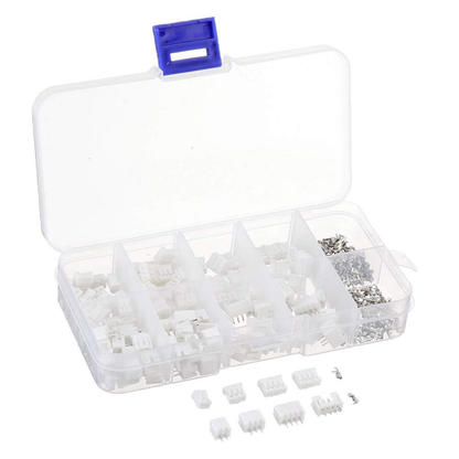 300pcs JST PH2.0 2.0mm Pitch Connector Kit 2/3/4 Pin Housing, Pins & Headers for Electronics & Robotics - RS2762