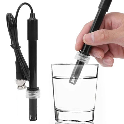 PH Sensor Module Probe Electrode PH Sensor Liquid PH Value Detection Sensor Module High-Accuracy PH Measurement Probe PH Sensor Probe For Water Testing PH Electrode Probe BNC Compatible With Arduino, AVR, PIC - RS7239
