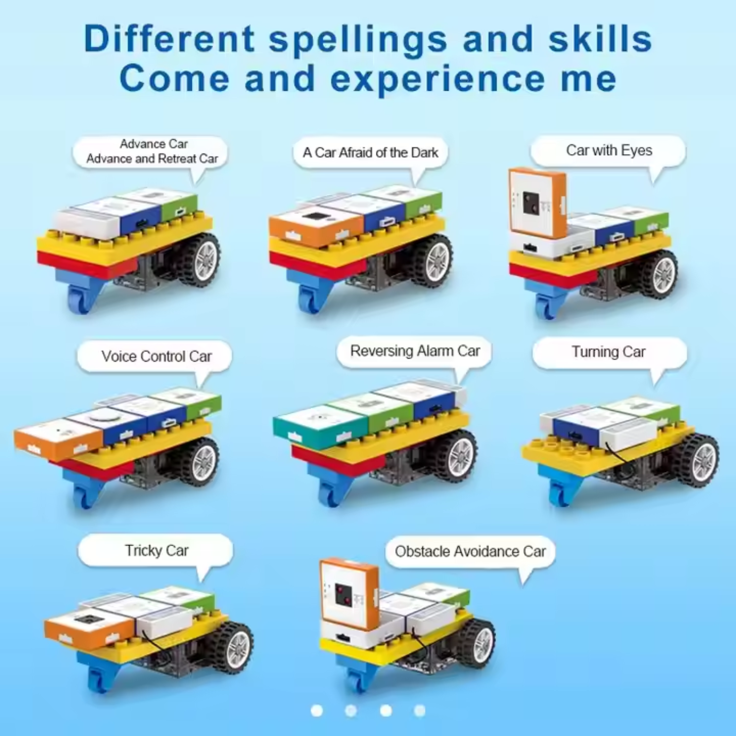 Programming Car Logic Thinking Circuit Blocks STEM 