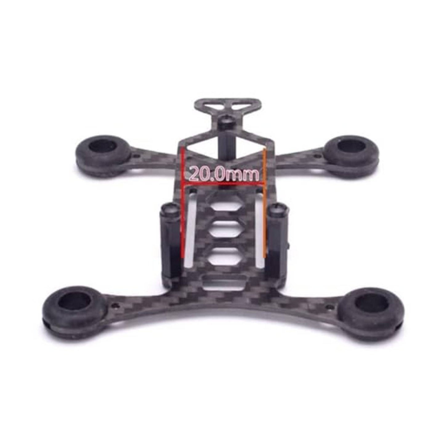 QX95 Brushed Quadcopter Frame Mini Quadcopter Frame High-Quality QX95 Brushed Frame For Racing Durable Brushed Frame For Mini Quadcopters Lightweight Frame For FPV Racing - RS4093