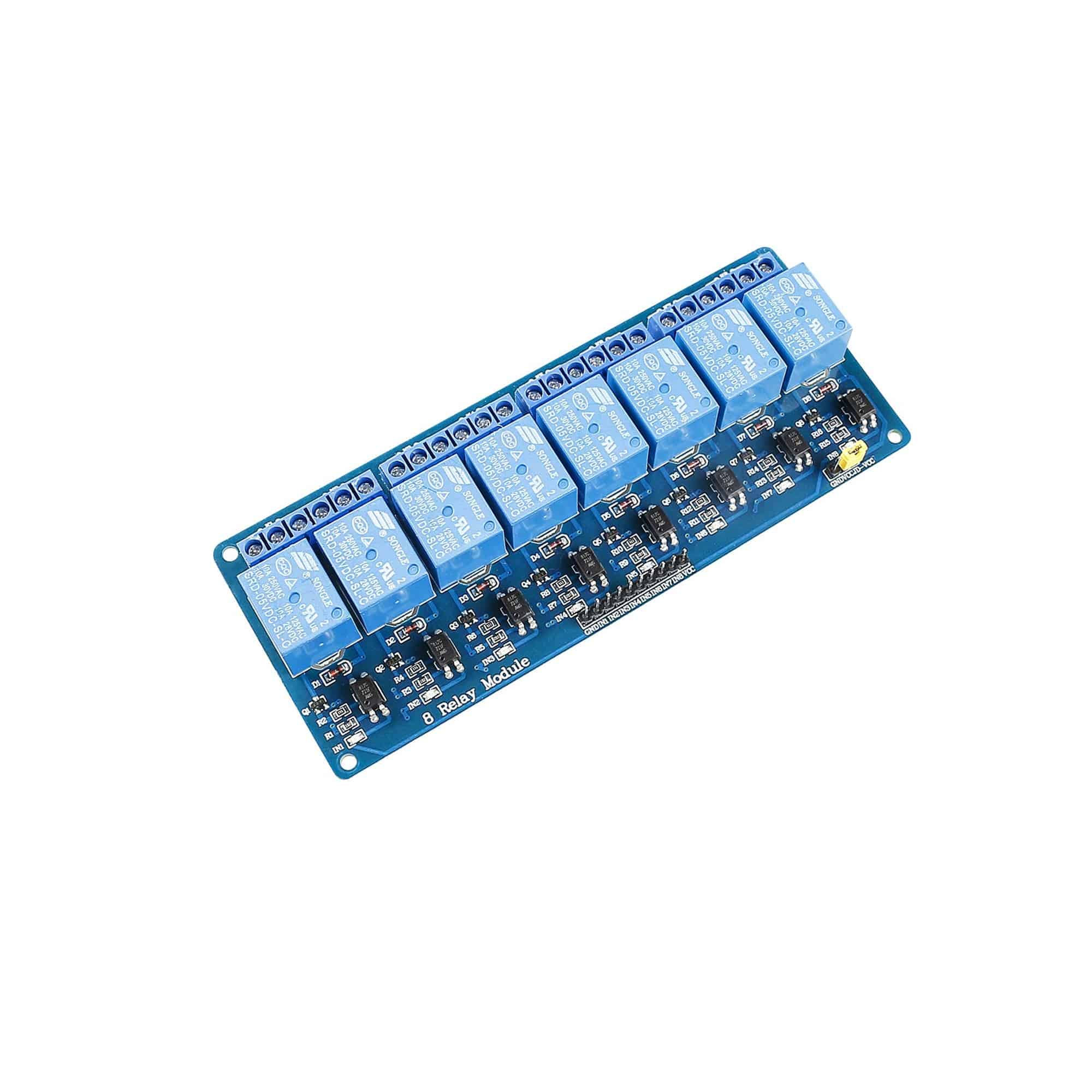 5V 8 Channel Relay Module 8 Channel 5V Relay Module – REES52
