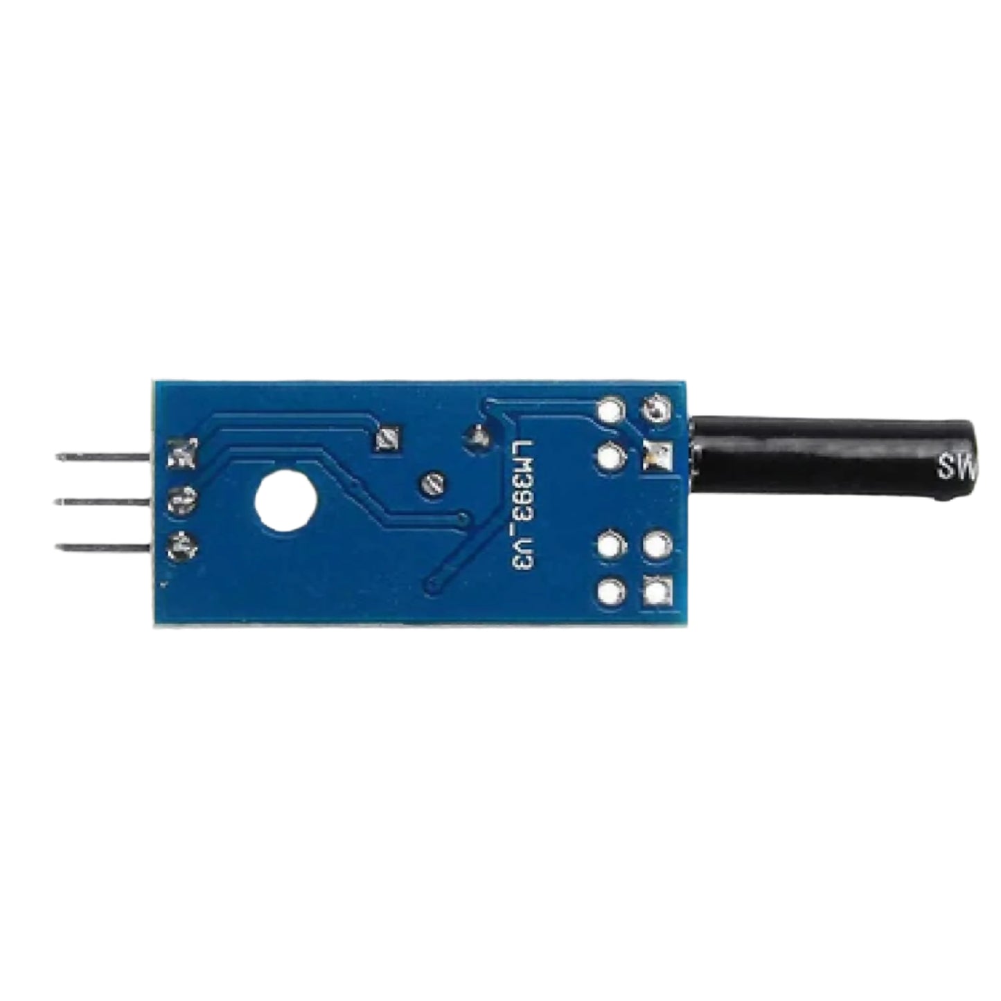 Tilt Sensor Module Black High Sensitivity Black Tilt Sensor Compact Black Tilt Sensor Module For Robotics & Automation - RC037/RS4851