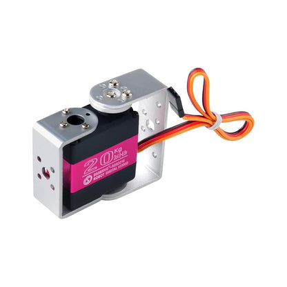 DSServo RDS3218MG 20KG Digital Servo High Torque Dual Shaft Servo Motor 180°, 270° (Optional) Degree Adjustable Servo Motor With U Bracket  IP66 Waterproof Metal Gear Servo For RC Robot - RS8258