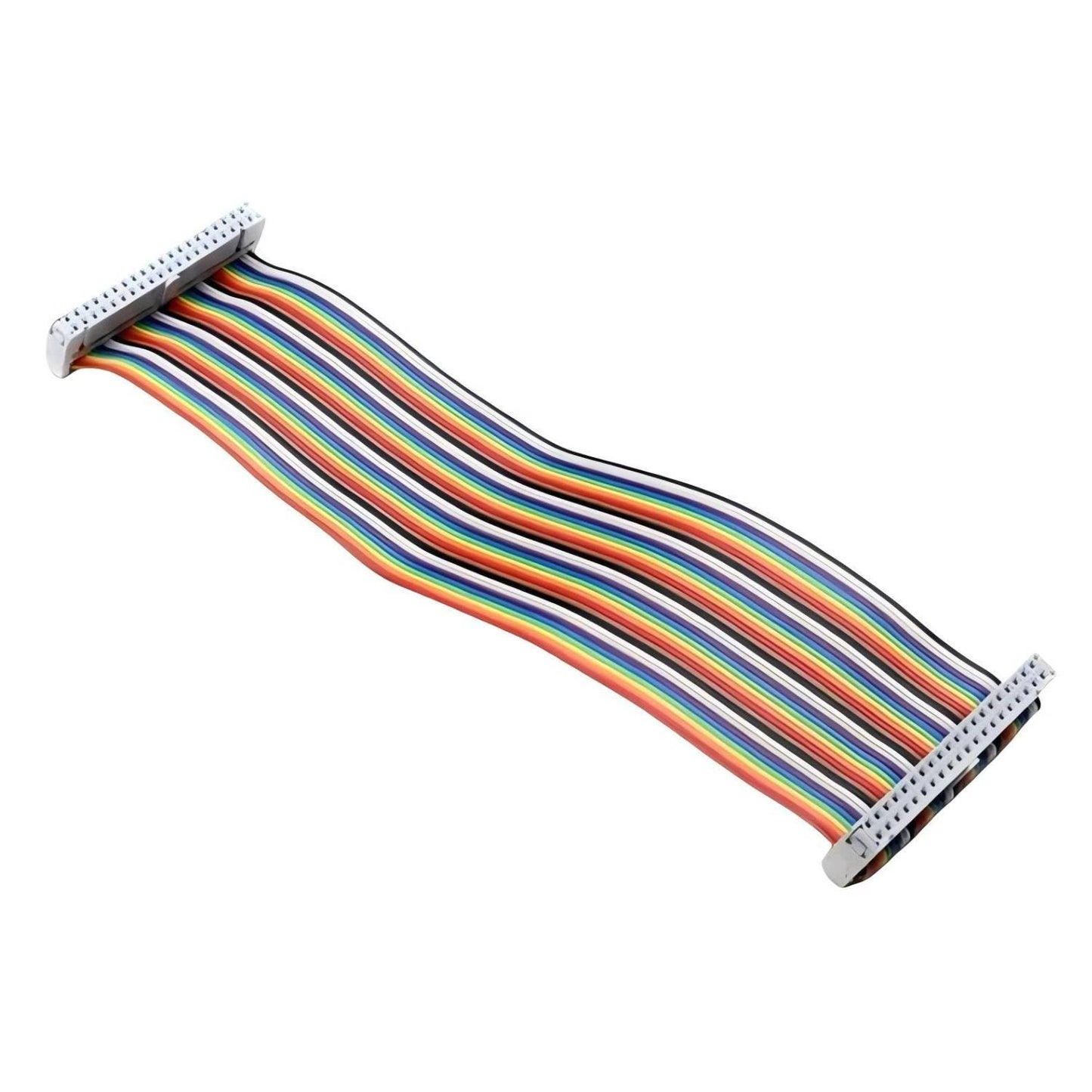 40-Pin GPIO Extension Cable Female to Female GPIO Ribbon Cable F/F Extension Cable GPIO Cable Expansion Cable for Raspberry Pi 5 / 4B / 3B+/ 3B, Orange Pi - RP001