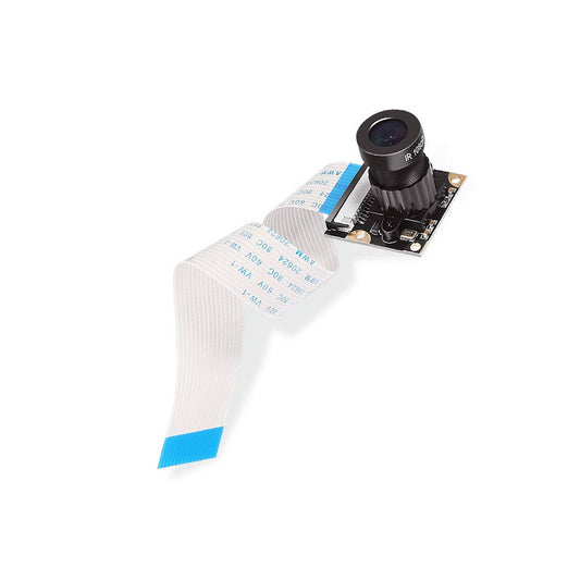 Raspberry PI Infrared IR Night Vision Surveillance Camera Module 500W Webcam with Ribbon Cable for Rapberry Pi Model B/B+ A+ 3/2/1/zero/zero W - RP011 - REES52