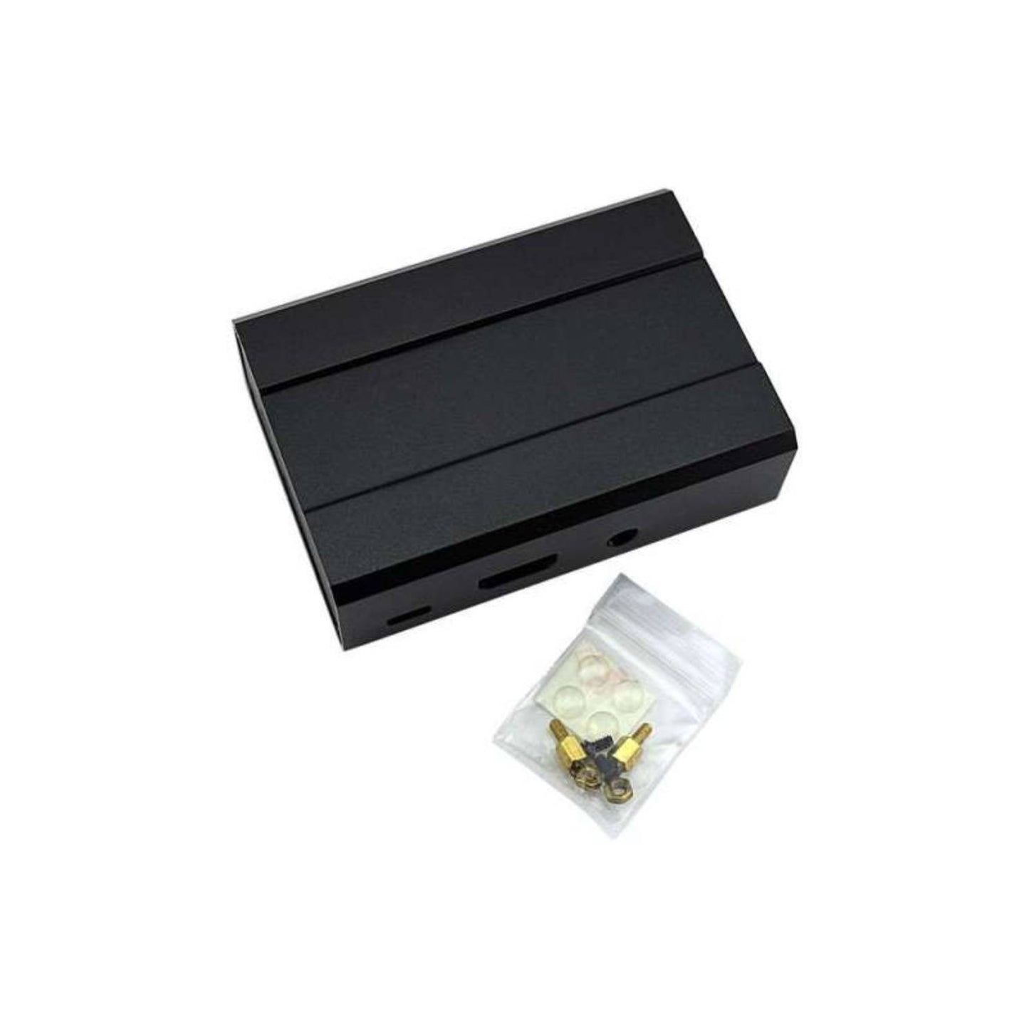 Raspberry Pi 3 Aluminum Case Metal Case for Raspberry Pi Metal Enclosure for Raspberry Pi 3 Model B/B+/Pi 2 - Black - RS079