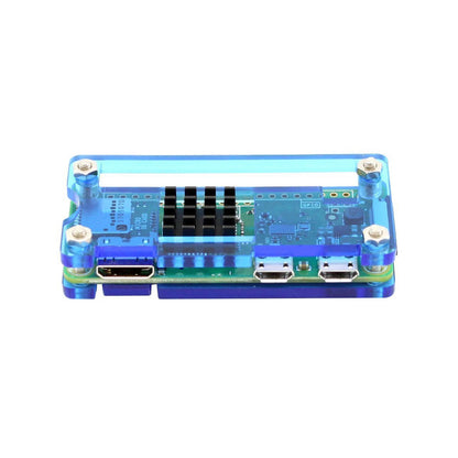 Raspberry Pi Zero/Zero W/Zero 2W Acrylic Case Raspberry Pi Zero Case Raspberry Pi Zero W Case Raspberry Pi Zero 2W Case Shield Your Pi Zero: Elegant Acrylic Case - Blue - RS1008