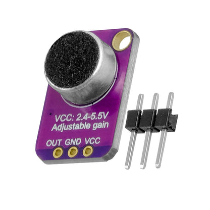 MAX4466 Microphone Amplifier Adjustable Gain for Arduino