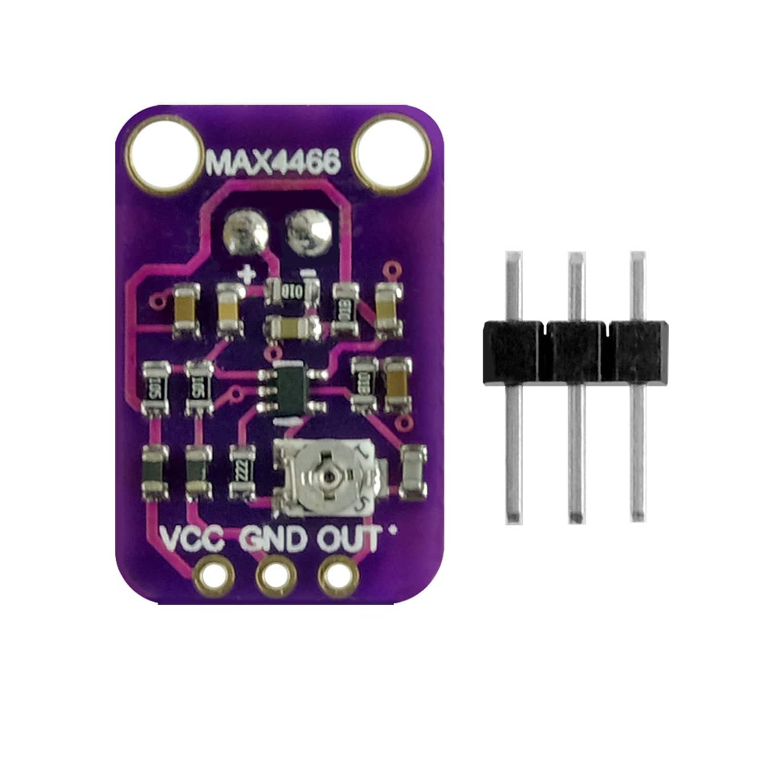 Module Micro Max4466 MAX4466 Microphone Amplifier MAX4466 Electret – REES52
