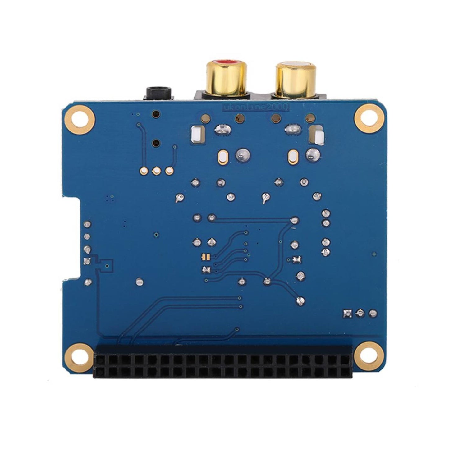 Raspberry Pi HiFi DAC+ Sound Card I2S DAC+ Audio Card HIFI DAC Audio Card Module Digital Sound Module for Raspberry Pi 3/ 2 Model B/ B+ - RS112