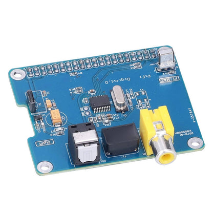 Raspberry Pi HiFi DiGi+ DAC Audio DAC Digital Sound Card I2S HiFi Audio Board High-Quality Audio Card I2S SPDIF Optical Fiber RCA for Raspberry Pi 4/3/2 - RS113