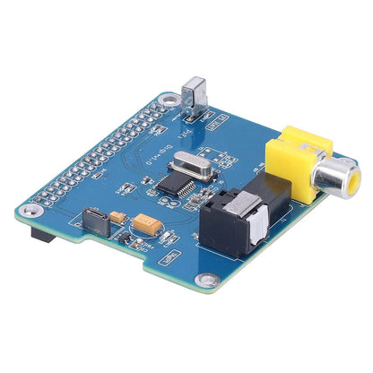 Raspberry Pi HiFi DiGi+ DAC Audio DAC Digital Sound Card I2S HiFi Audio Board High-Quality Audio Card I2S SPDIF Optical Fiber RCA for Raspberry Pi 4/3/2 - RS113