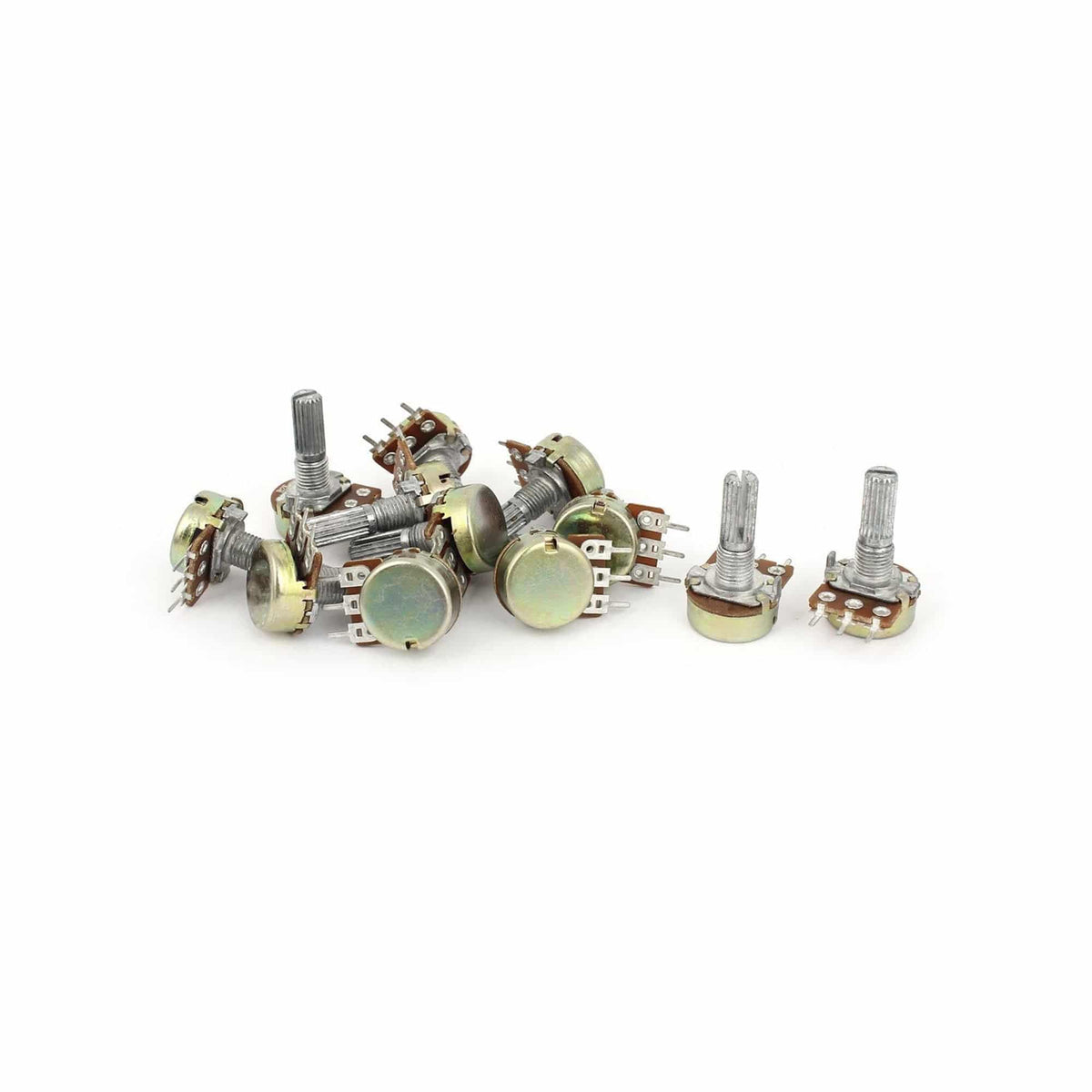 10K OHM Rotary Potentiometer Audio Taper Log Pot 10K – REES52
