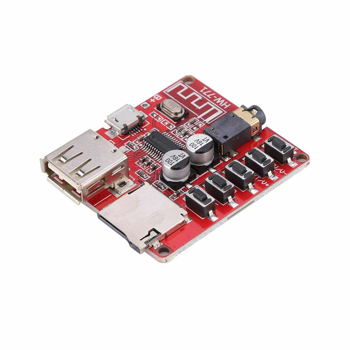 Mp3 Board Module MP3 Decoder Board MP3 Bluetooth 4.1 Decoder Board Car – REES52
