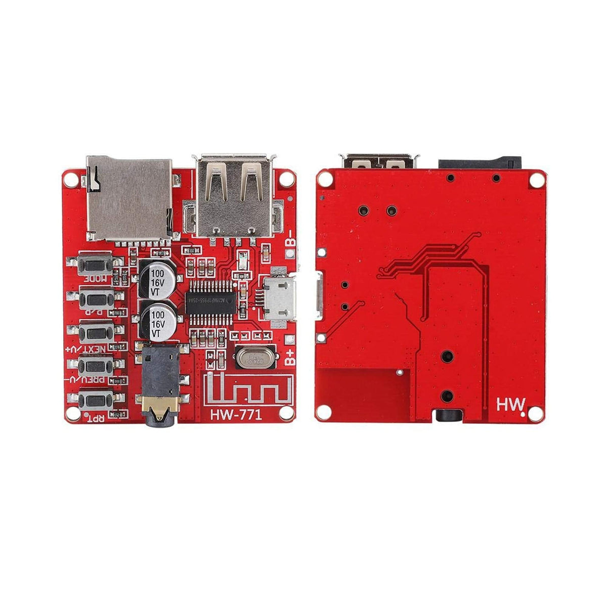 Mp3 Board Module MP3 Decoder Board MP3 Bluetooth 4.1 Decoder Board Car – REES52