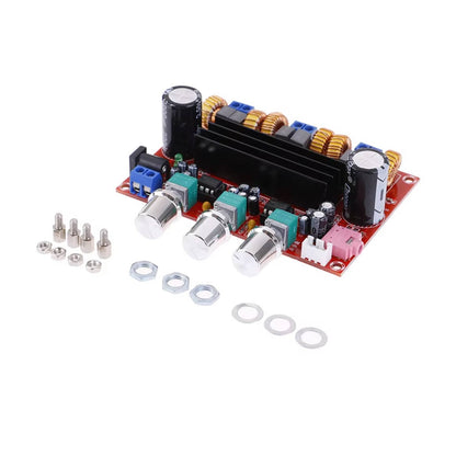 DC12V-24V TPA3116D2 Amplifier Board 2.1 Channel Amplifier Module 2x50W+100W Subwoofer Speaker Amplifiers Digital Audio Amplifier Board Subwoofer Amplifier Module for Car Audio - RS1197