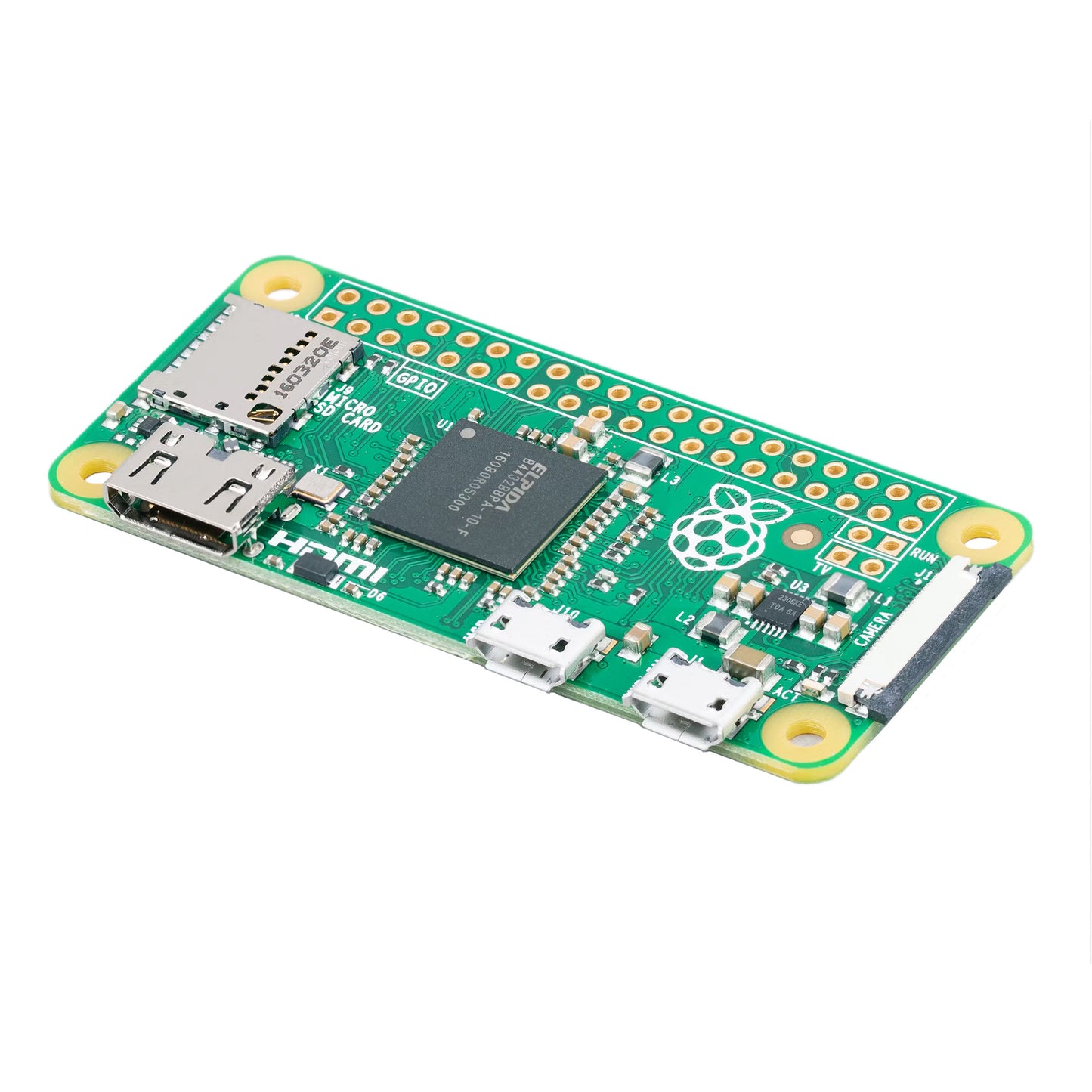 Raspberry Pi Zero V1.3 Single-Core CPU Support Micro USB Power, Camera And Micro SD Card - RS1402 - REES52