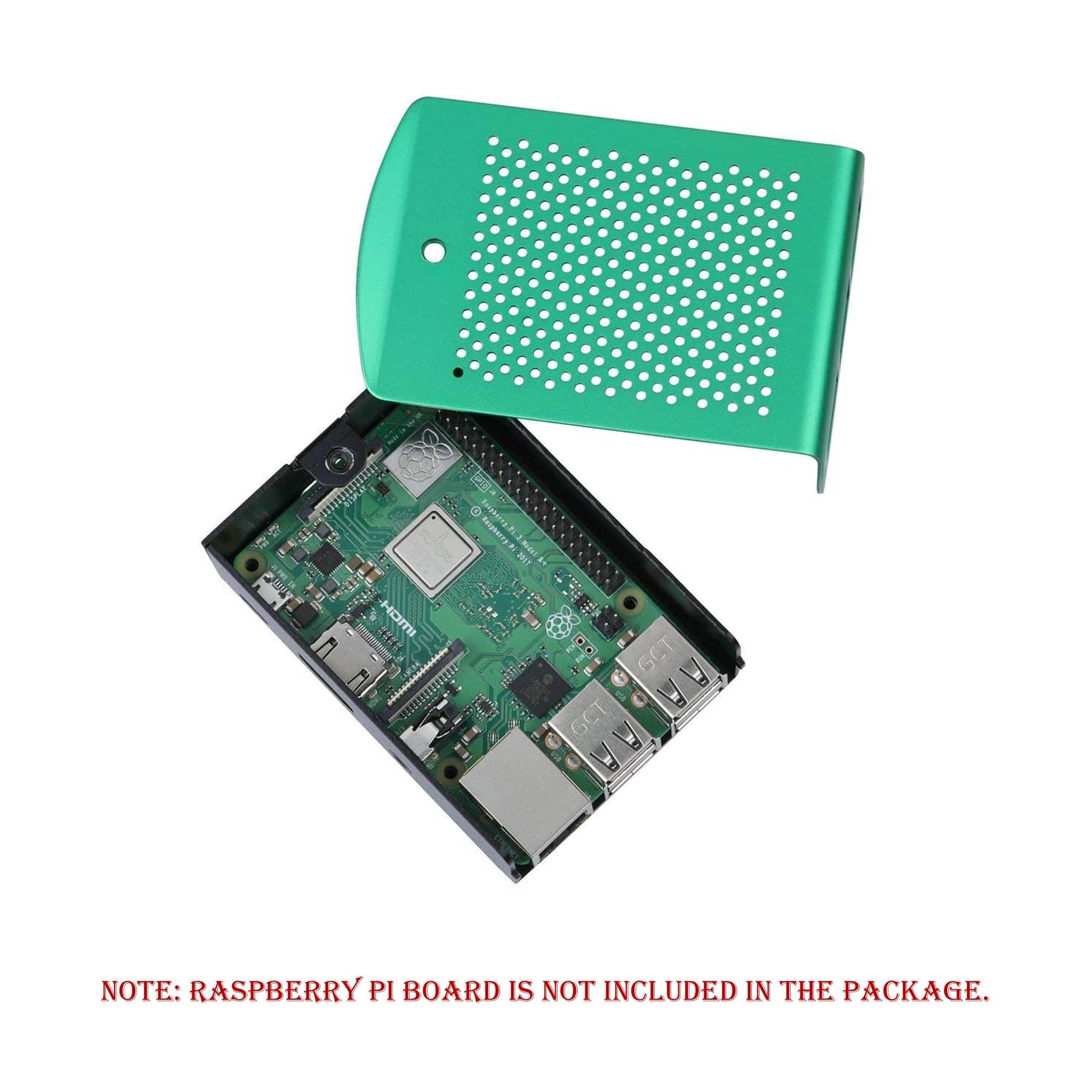 Raspberry Pi 3 Aluminum Case Metal Shell Enclosure – REES52