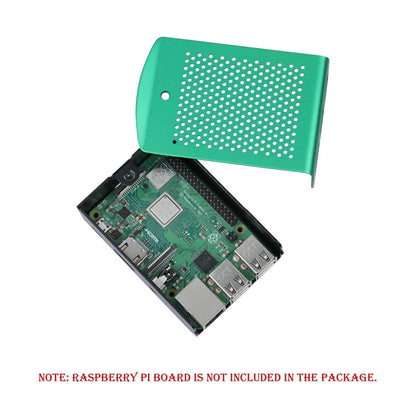 Raspberry Pi 3 Aluminum Case for Pi 3 Model B, B Plus- Green