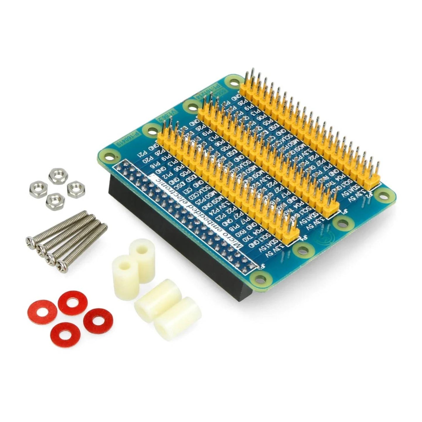 1-to-3 Raspberry Pi GPIO Expansion Board Raspberry Pi GPIO Expander One to Three GPIO Expander Versatile GPIO Board for Raspberry Pi 4 Pi 3 Pi 2 Pi Model B+ - RS181