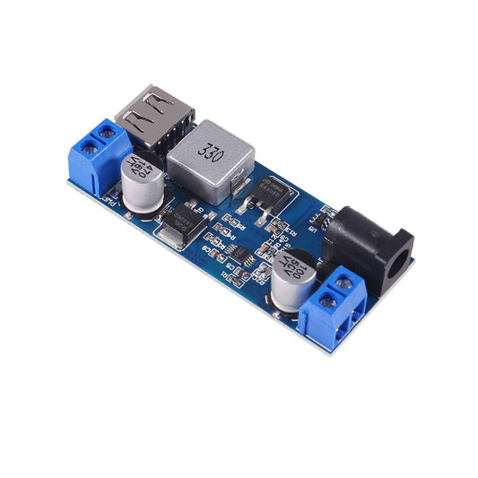 XY-3606 DC-DC Buck Converter Step-Down Power Module 5V 12V 24V To 5V 5A Buck Converter Module Step Down To 5V With USB Port For Phone Fast Charging Transformer Dual Output Voltage Regulator Board - RS1864XY-3606 DC-DC Buck Converter Step-Down Power Module 5V 12V 24V To 5V 5A Buck Converter Module Step Down To 5V With USB Port For Phone Fast Charging Transformer Dual Output Voltage Regulator Board - RS1864-picture-10