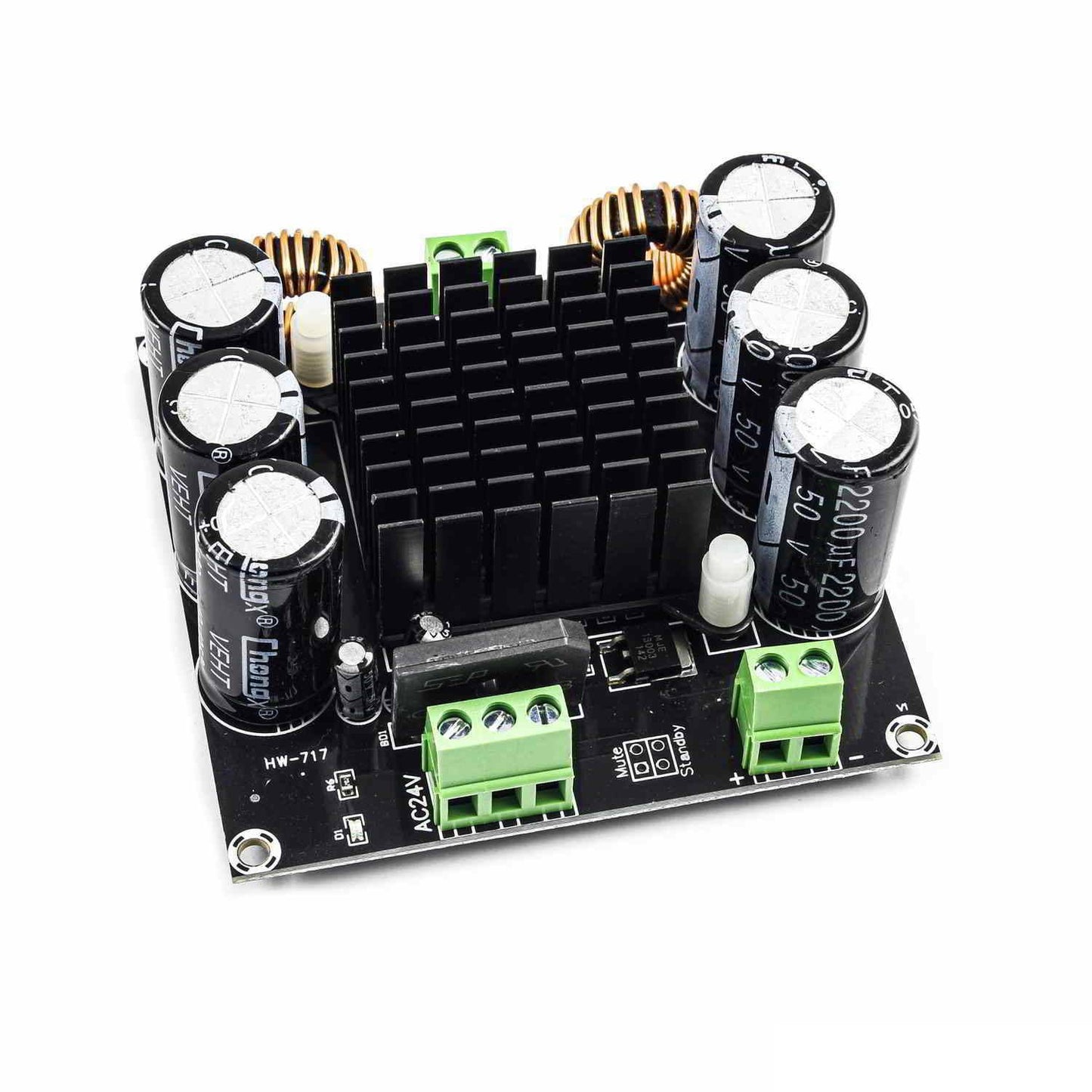 XH-M253 TDA8954TH Amplifier Board 420W Mono Digital Amplifier Board High-Power Digital Amplifier with TDA8954TH Chip BTL Mode Class D 420W Mono Amplifier Board - RS2596