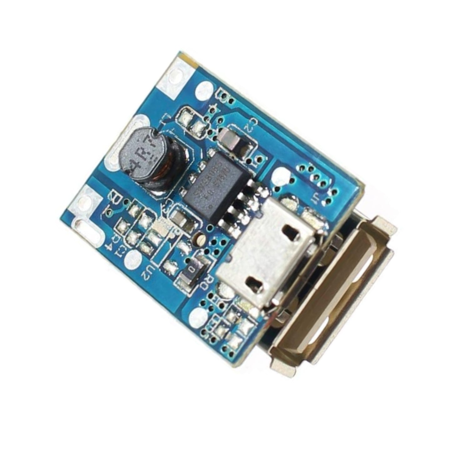 5V Boost Converter Module Step-Up Converter HOTCHIP HT4928S Power Supply With Lithium Battery Charger Protection Board DIY Charger LED Display USB and Micro Port - RS2652