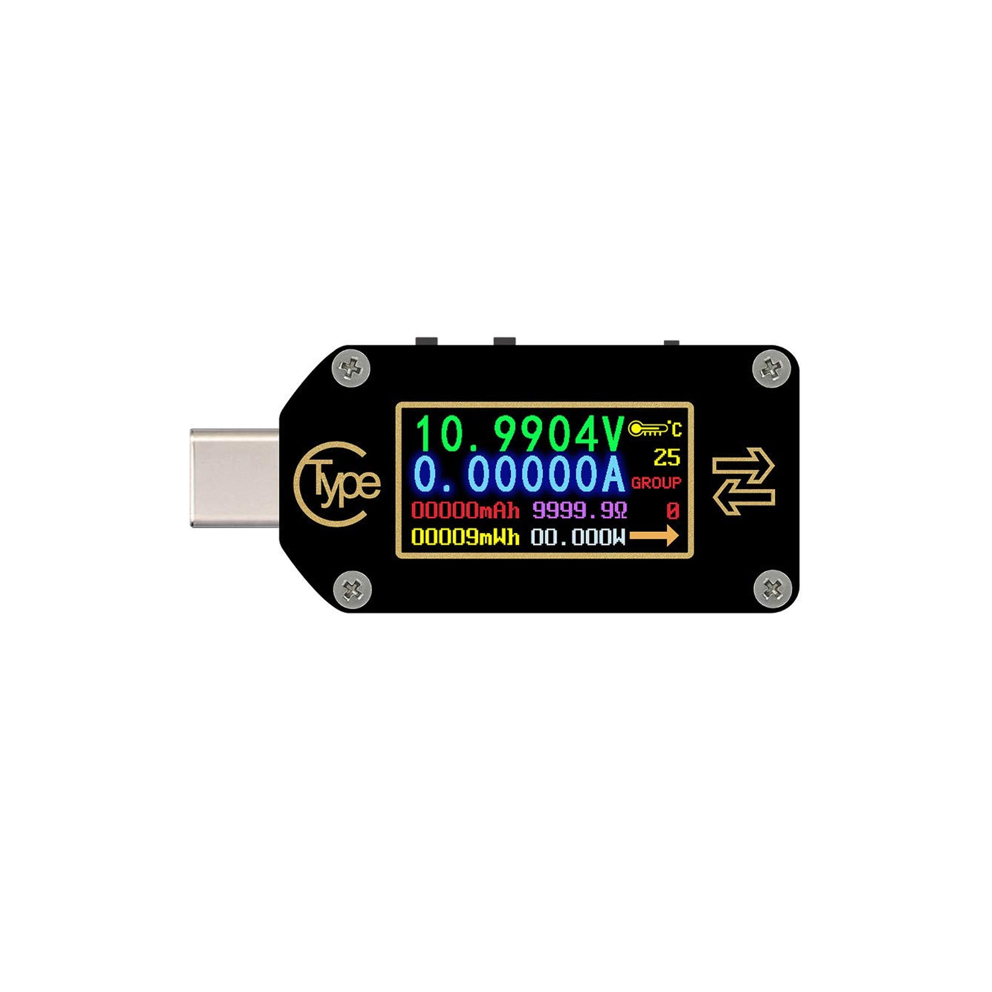 Fasizi TC66 Type-C PD Trigger USB Amperometro di tensione Misuratore di capacità Caricabatterie a 2 vie Caricabatterie APP PC USB Tester Fasizi TC66 Type-C PD Trigger USB Amperometro di tensione Misuratore di capacità Caricabatterie a 2 vie Caricabatterie APP PC USB Tester