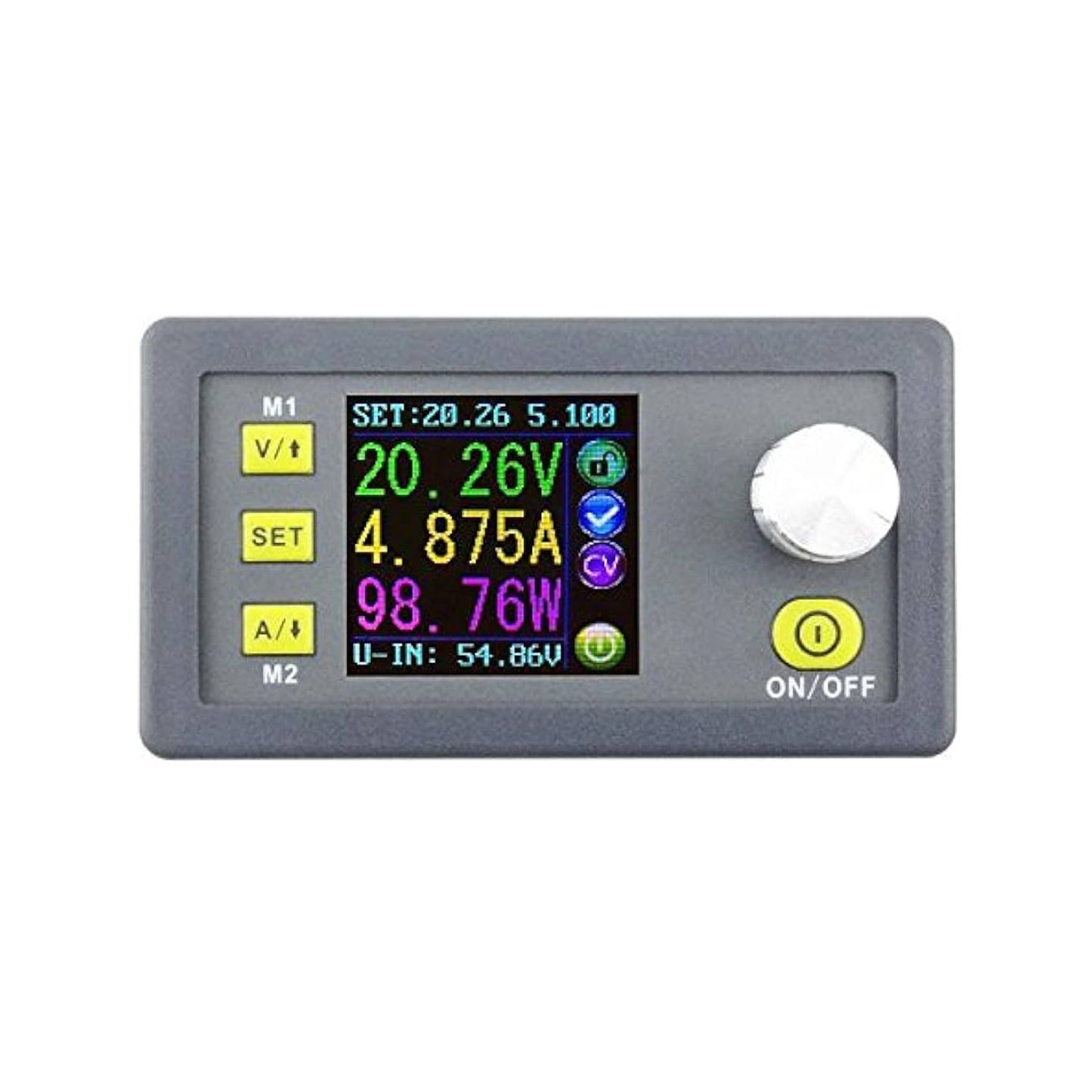 DPS5005 50V 5A Buck Adjustable DC Constant Voltage Power Supply Module Integrated Voltmeter Ammeter With Color Display - REES52