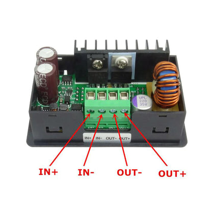 DPS5005 50V 5A Buck Adjustable DC Constant Voltage Power Supply Module Integrated Voltmeter Ammeter With Color Display - REES52