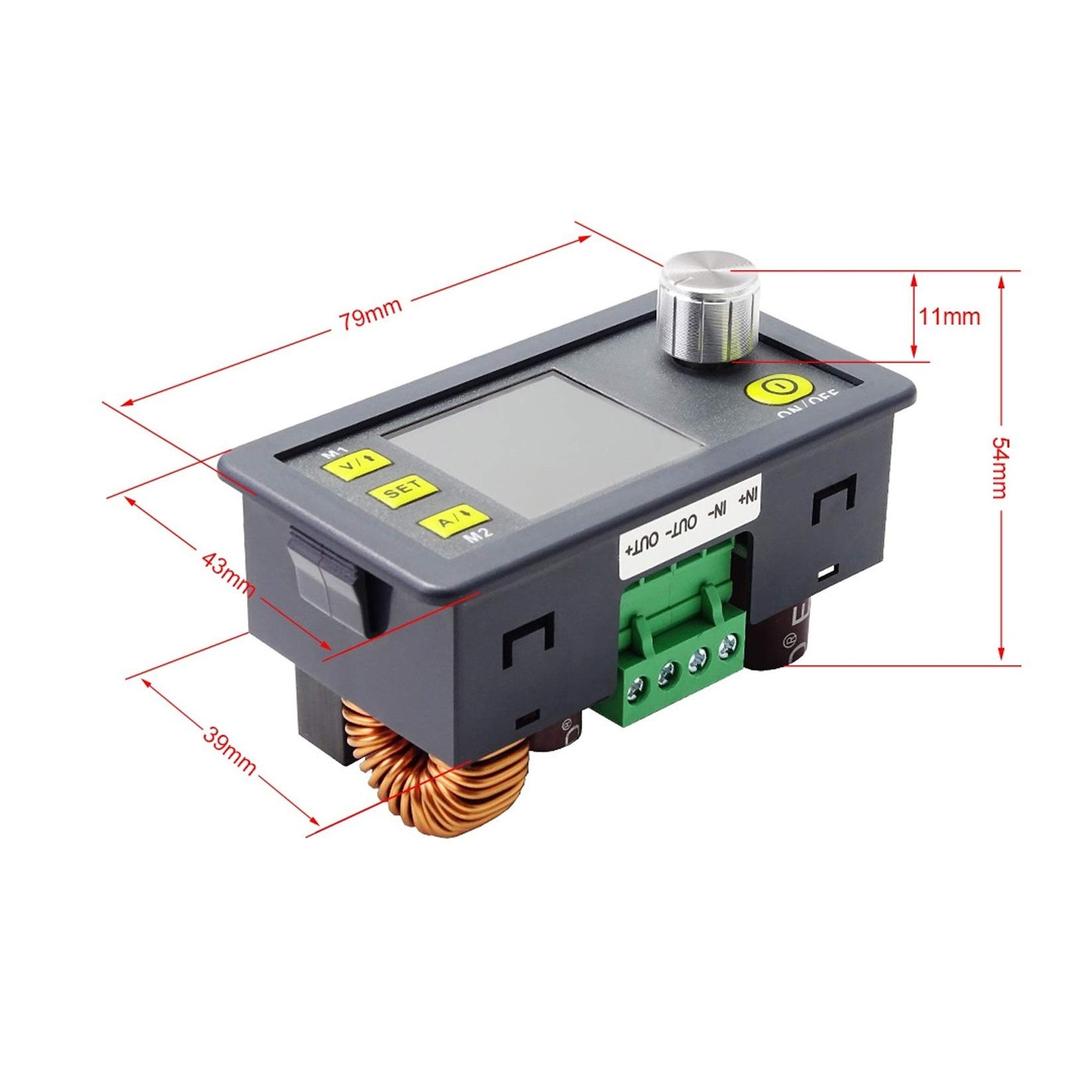 DPS8005 Programmable Constant Voltage Current Step-down Power Supply Module Voltmeter Ammeter Buck Converter 80V 5A - A - RS2730 - REES52