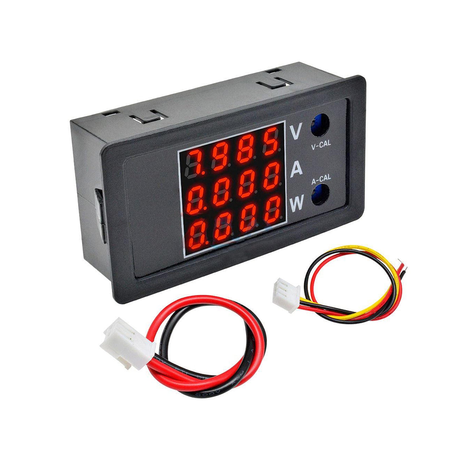 DC 0-100V 10A 1000W 4bit LED Digital Voltmeter Ammeter Wattmeter Voltage Current Power Supply Meter Volt Detector Tester Monitor - RS2752 - REES52