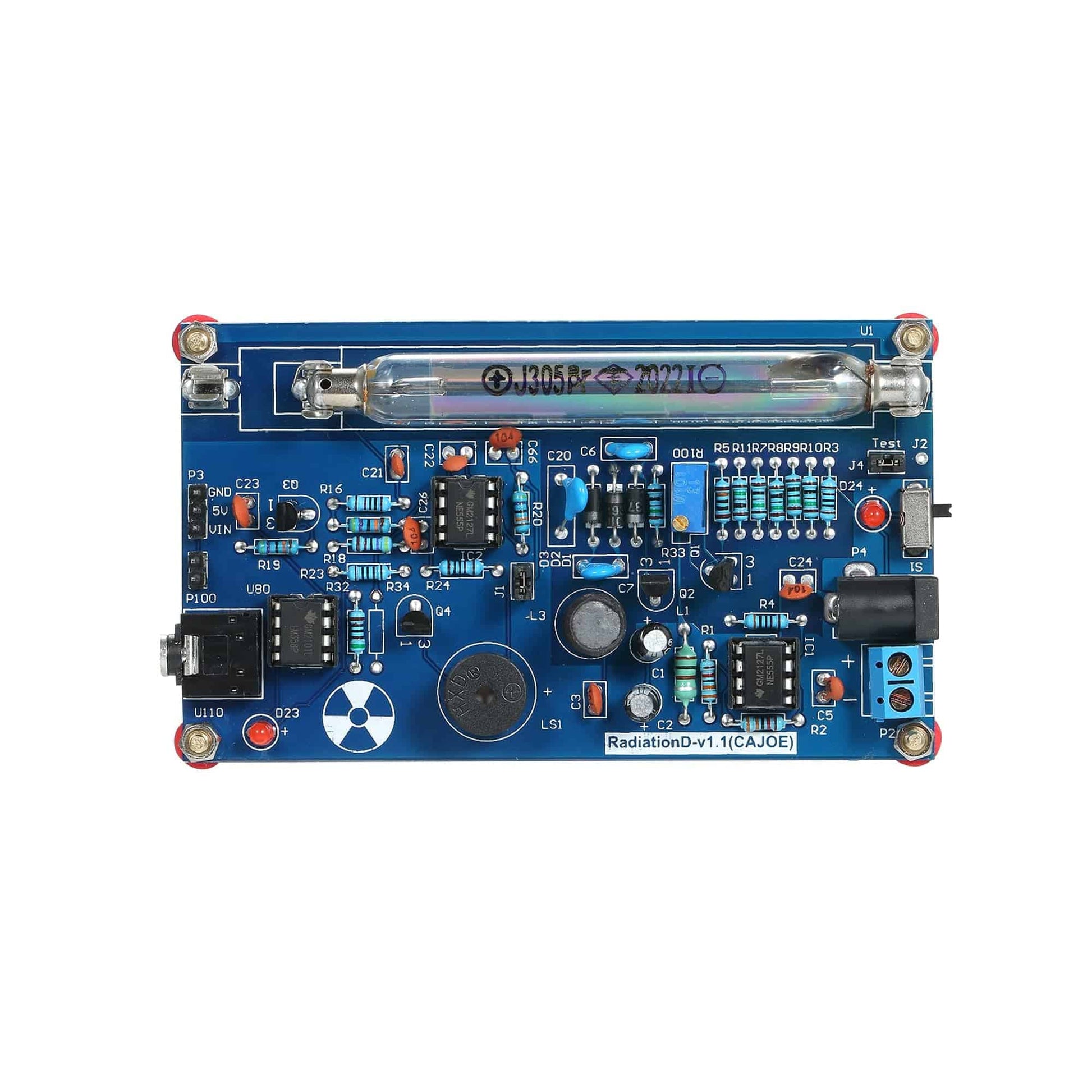 Assembled DIY Geiger Counter Kit Module Miller Tube GM Tube Nuclear ...