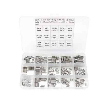 Slotted Spring Pin Assortment Kit