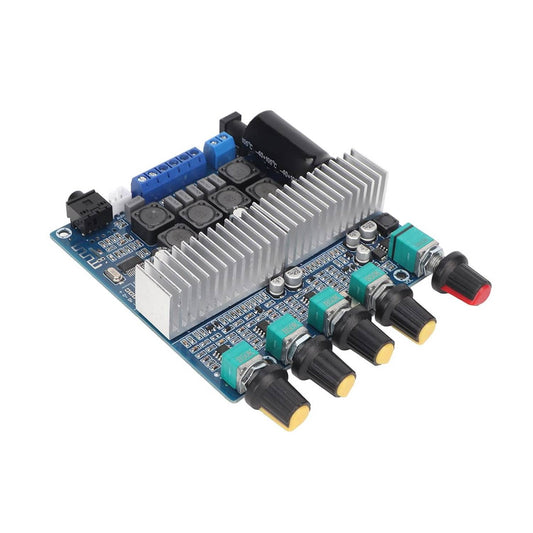 DC 12V-24V TPA3116 Bluetooth Subwoofer Amplifier 50W+50W+100W 2.1 Channel Bluetooth Amplifier Board TPA3116 Amplifier - RS2811