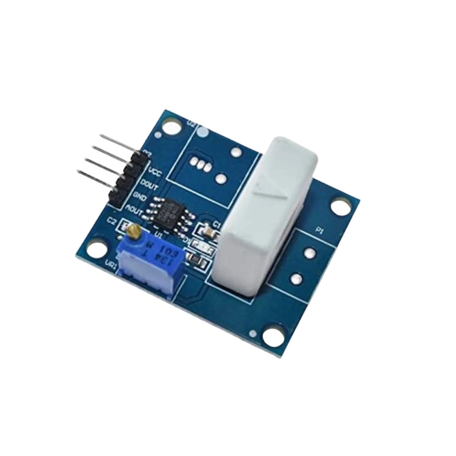 Dc Current Protection Module WCS1700 Hall Current Sensor Module High Accuracy Current Protection ...