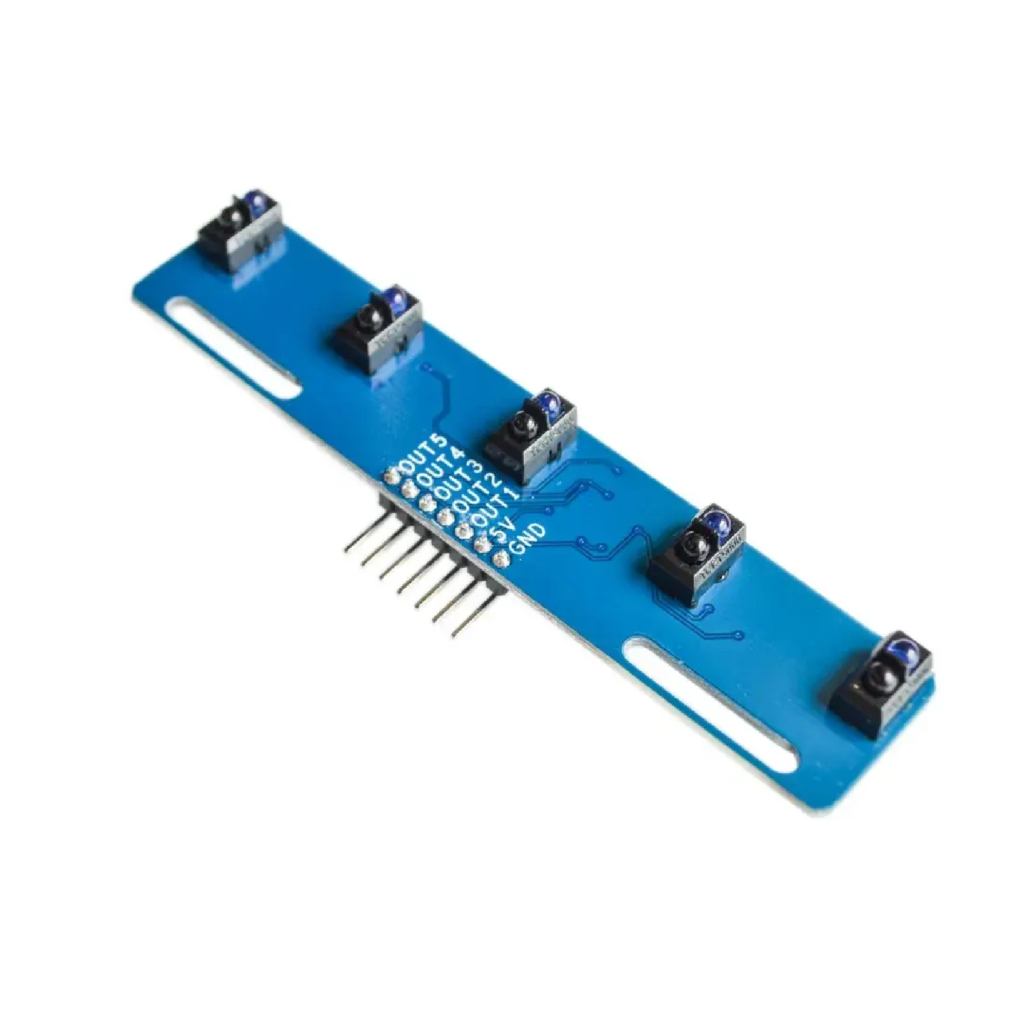 TCRT5000L 5-Channel Infrared Line Tracking Sensor Module – REES52