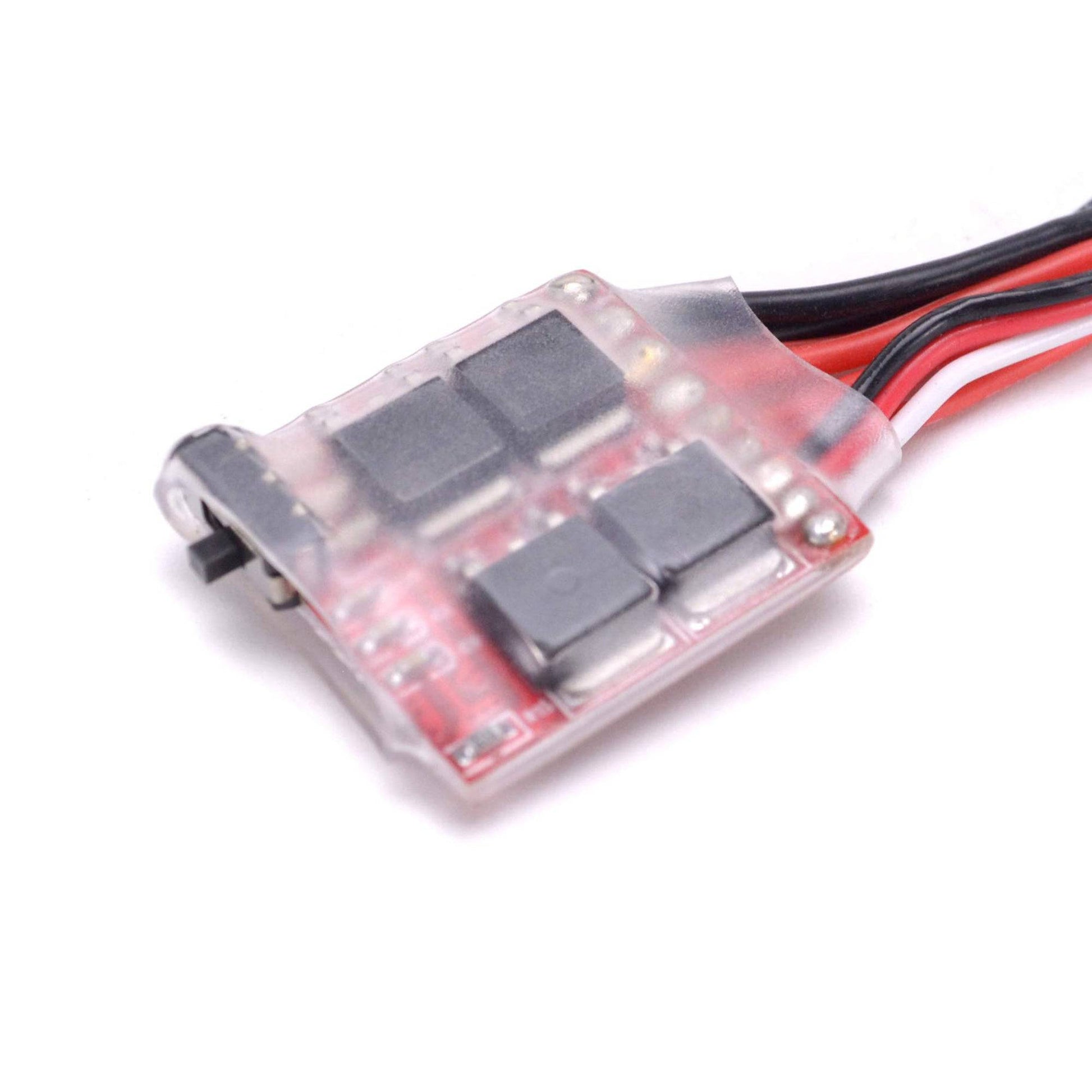 20A Brush ESC 20A Brushed Electronic Speed Controller w/Brake for RC Car Boat Tank - RS3005 - REES52