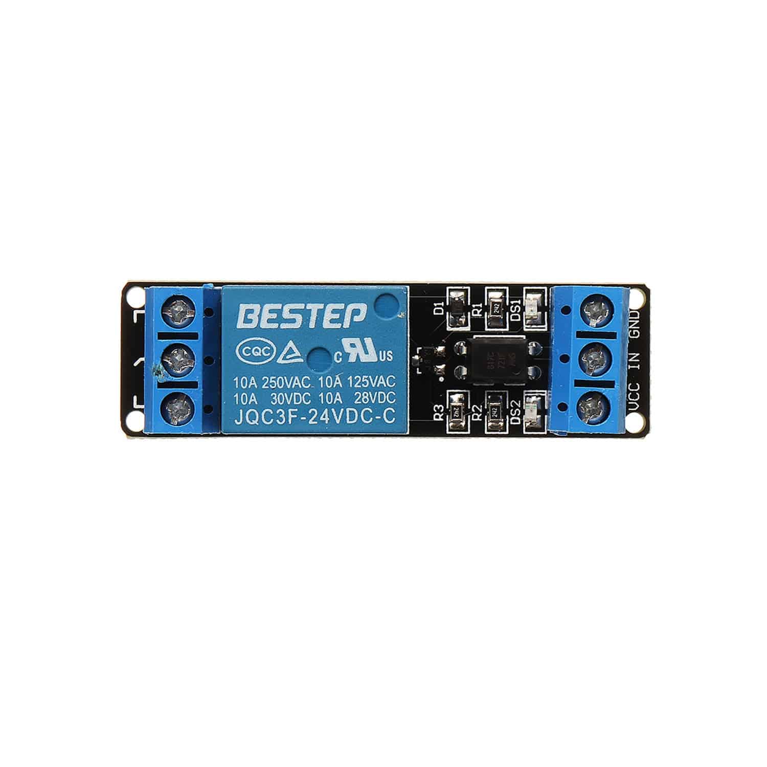 24V 1 Channel Relay Module With Optocoupler