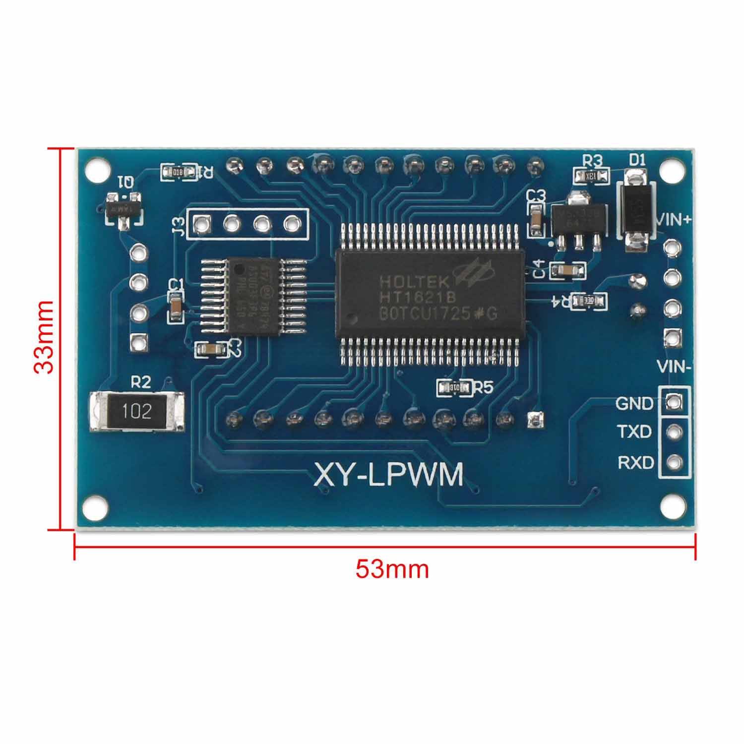 XY-LPWM Signal Generator Module with LCD Display