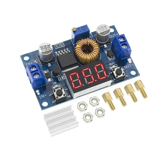 XL4015 Adjustable DC-DC Buck Converter 5A with 3Bits Display